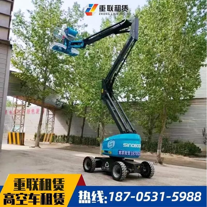 章丘济南曲臂式高空作业车出租